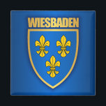 Wiesbaden Magnet<br><div class="desc">Wiesbadener Wappen</div>
