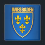 Wiesbaden Magnet<br><div class="desc">Wiesbadener Wappen</div>