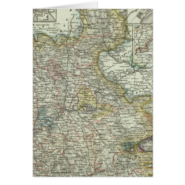 Wiesbaden und Frankfurt Deutschland (Vorne)