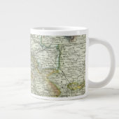 Wiesbaden und Frankfurt Deutschland Jumbo-Tasse (Rechts)