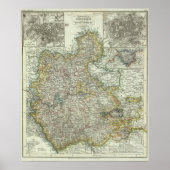 Wiesbaden und Frankfurt/Main Deutschland Poster (Vorne)