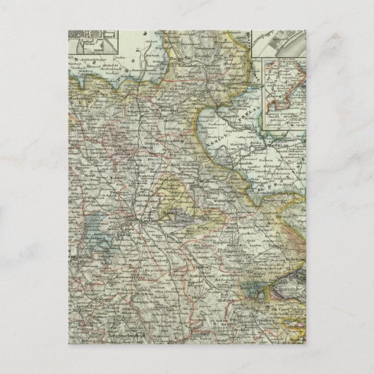 Wiesbaden und Frankfurt/Main Deutschland Postkarte (Vorderseite)