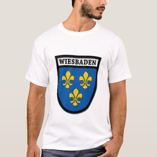 Wiesbaden-Wappen (Wappen) 0010 T-Shirt (Vorderseite)
