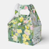 Wiese-Blume Geschenkschachtel (Rückseite)