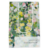 Wiese-Blume Mittlere Geschenktüte (Rückseite)