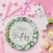 Wiese-Blume Pappteller (Party)