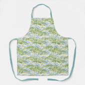 Wiese der blauen Blumen Schürze (Vorderseite)