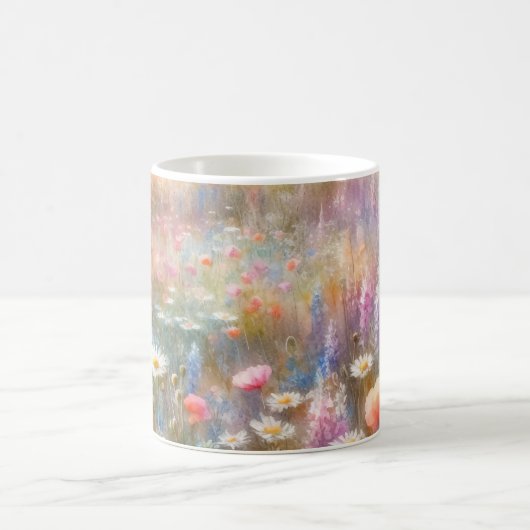 Wiese der Blume Kaffeetasse (Mittel)