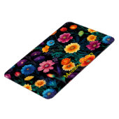 Wiese der lebendigen Blume Magnet (Linke Seite)