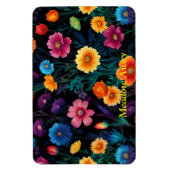 Wiese der lebendigen Blume Magnet (Vertikal)