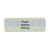 Wiese der Liebe Herbsthochzeit Rücksendeadresse (Vorne)