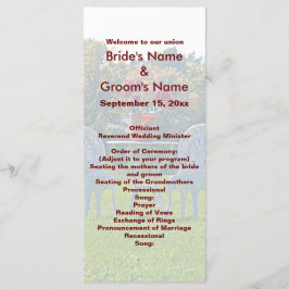 Wiese der Liebe - Hochzeit von Bäumen Programm