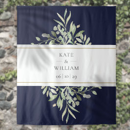 Wiese Hochzeitsstand des Fotos Wandteppich