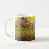 Wiese in den Bergen von Vincent van Gogh Kaffeetasse (Links)