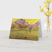 Wiese in den Bergen von Vincent van Gogh Karte (Gelbe Blume)