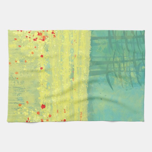 Wiese Landschaft Geschirrtuch (Horizontal)