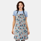 Wiese mit bunten Frühlingsblumen Schürze (Getragen)