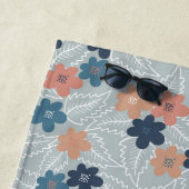 Wiese mit bunten Frühlingsblumen Strandtuch (Beispiel)