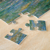 Wiese mit Hystacks bei Giverne Monet Kunstvoll wan Puzzle (Seite)