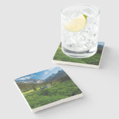Wiese und Mt. Stuart Steinuntersetzer (Seitenansicht)
