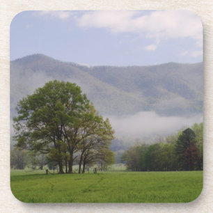 Wiese und Riesengebirge, Höhlenbucht, Getränkeuntersetzer