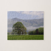 Wiese und Riesengebirge, Höhlenbucht, Puzzle (Horizontal)