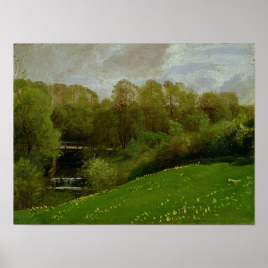 Wiese und Wald, 1895 Poster (Vorne)