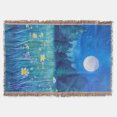 Wiese und Wald unter Vollmond Decke (Vorderseite)