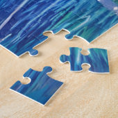 Wiese und Wald unter Vollmond Puzzle (Seite)