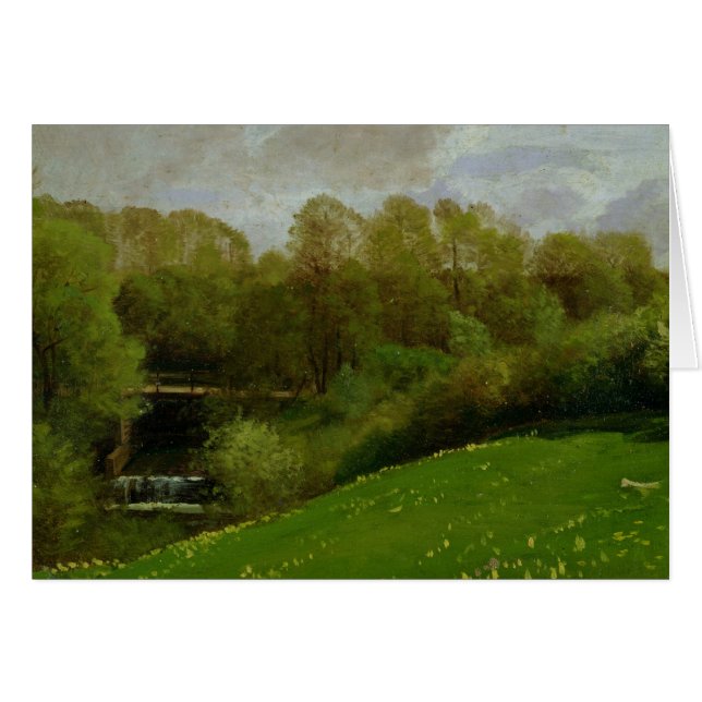 Wiese und Waldland, 1895 (Vorderseite (Horizontal))