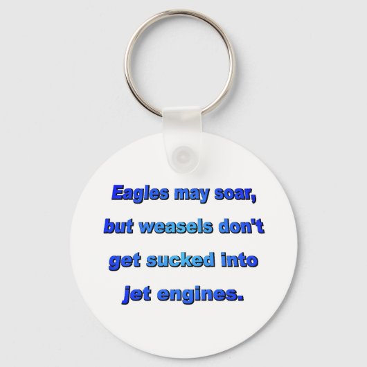 Wiesel Schlüsselanhänger (Vorderseite)