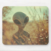 Wiesen-Alien-Mauspad Mousepad (Vorne)