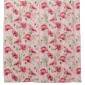 Wiesen-Blume drucken Landhaus Duschvorhang (Vorderseite)