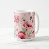 Wiesen-Blume drucken Landhaus Kaffeetasse (VorderseiteRechts)