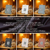 Wiesen-Blume fangen die Liebe-Hochzeit ein Sockelschild