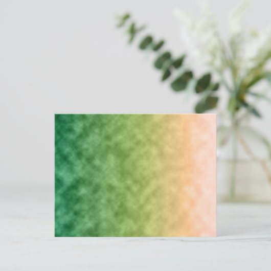 Wiesen des ersten Lichts Postkarte (Stehend Vorderseite)