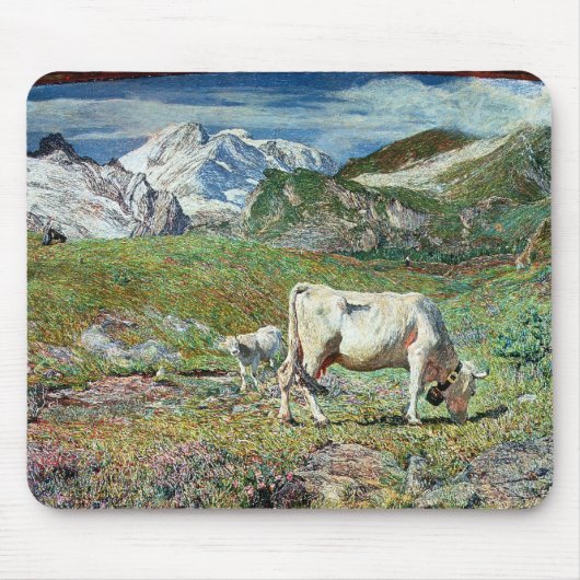 Wiesen im Frühjahr Mousepad (Vorne)