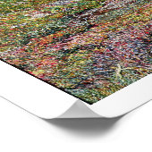 Wiesen im Frühling Poster (Ecke)