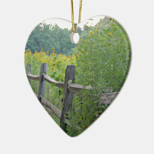 Wiesen Keramik Ornament (Links)