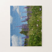 Wiesen mit Lupinen Puzzle (Vertikal)