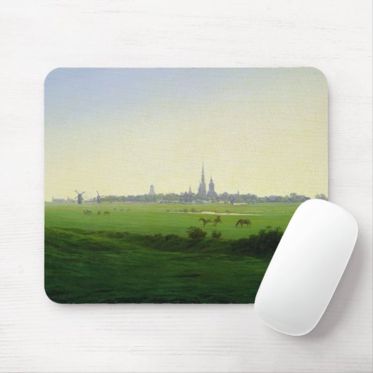 Wiesen nähern sich Greifswald Mousepad (Mit Mouse)