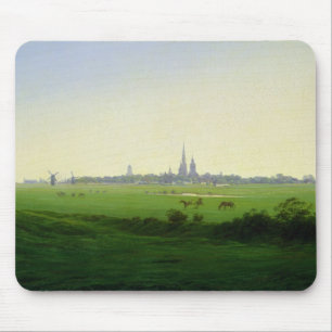 Wiesen nähern sich Greifswald Mousepad