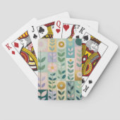 Wiesen-Patchwork Spielkarten (Rückseite)