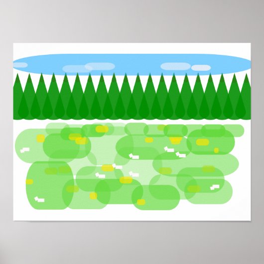 Wiesen Poster (Vorne)