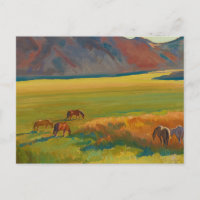 Wiesen und Pferde von Maynard Dixon