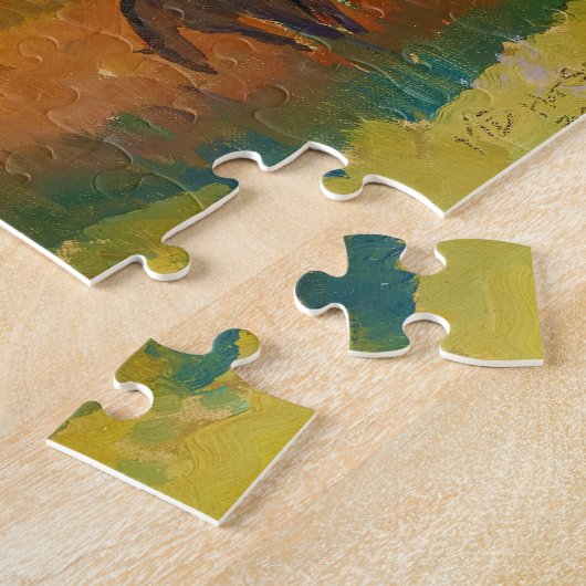 Wiesen und Pferde von Maynard Dixon Puzzle (Seite)