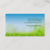 Wiesen-Weg Doula Hebamme Visitenkarte (Rückseite)