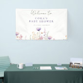 Wiesen-Wildblume-Kinderdusche Banner (Messeveranstaltung)