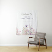 Wiesen-Wildblume-Kinderdusche Wandteppich (Beispiel)