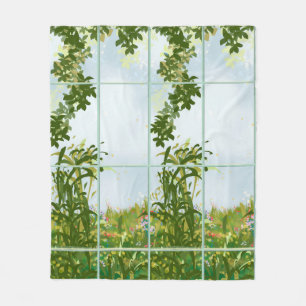 Wiesenblick  fleecedecke